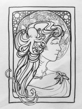 Art Nouveau Mermaid